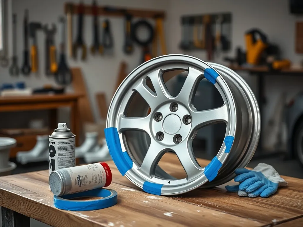 Malowanie felg aluminiowych w domowych warunkach: krok po kroku