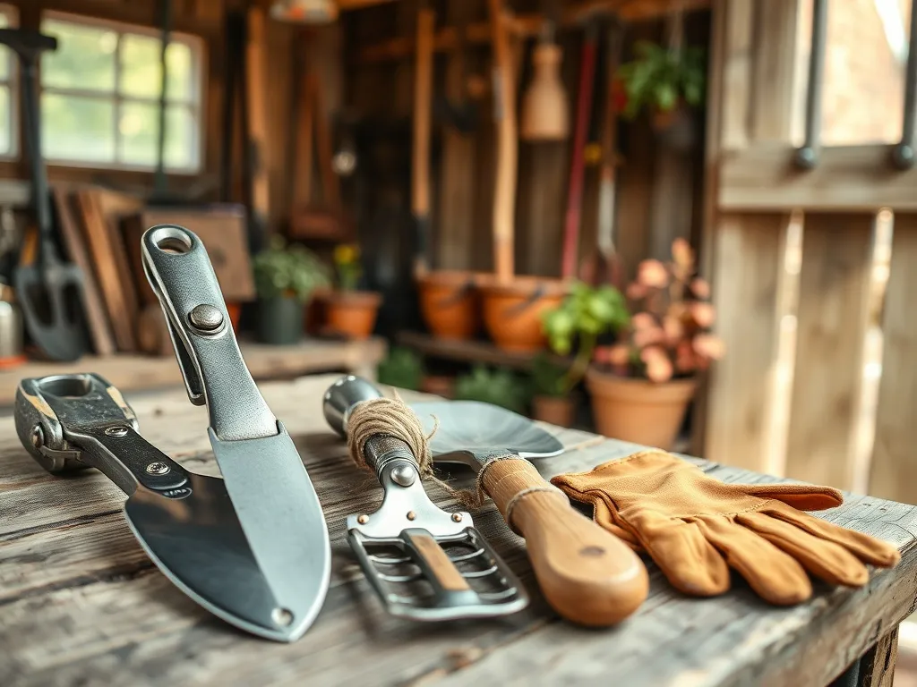 Czyszczenie i konserwacja narzędzi ogrodowych po sezonie